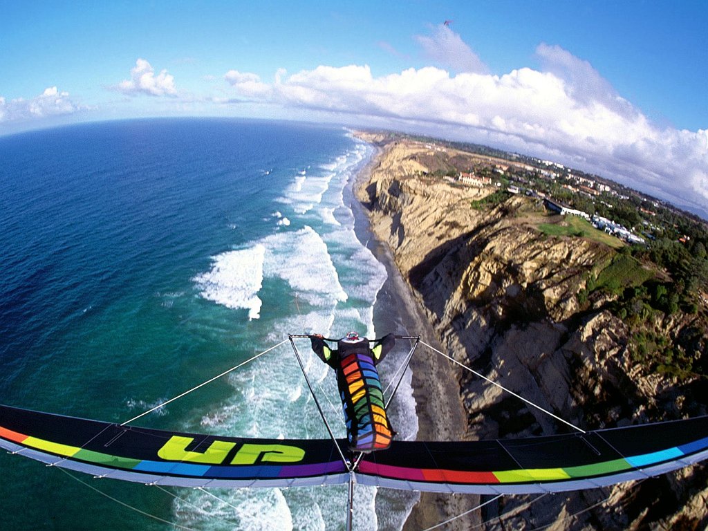 Post-Frontal Freestyling, Torrey Pines, California